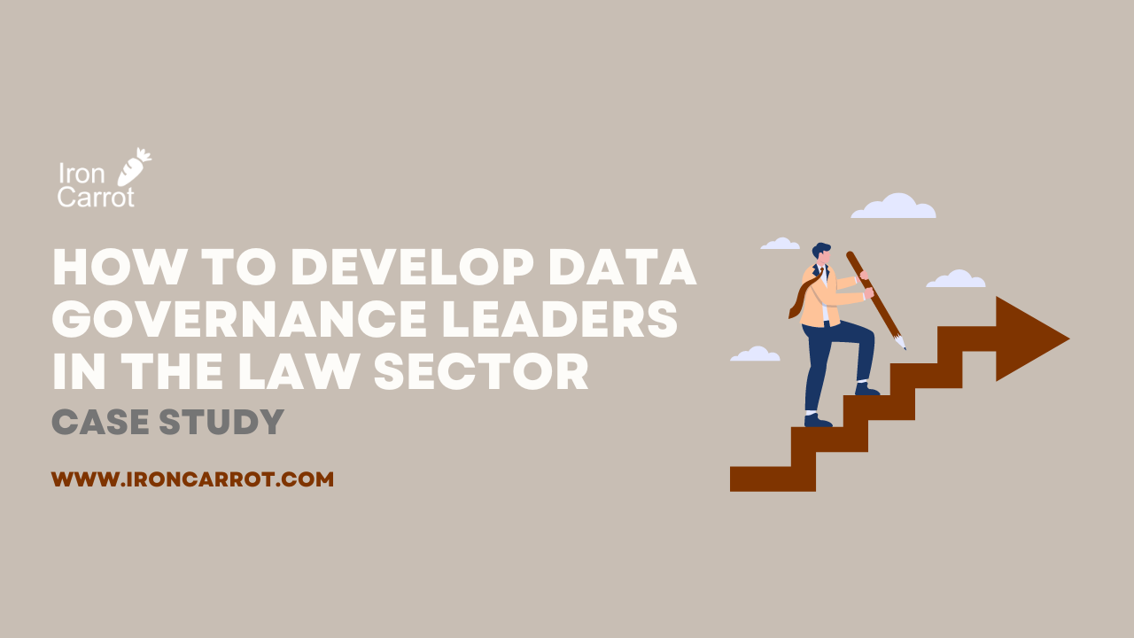 How to develop data governance leaders in the law sector (Case Study)