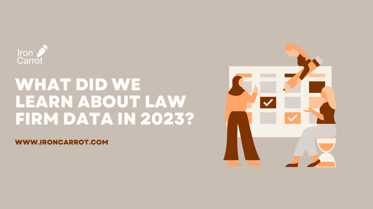 What did we learn about law firm data in 2023?