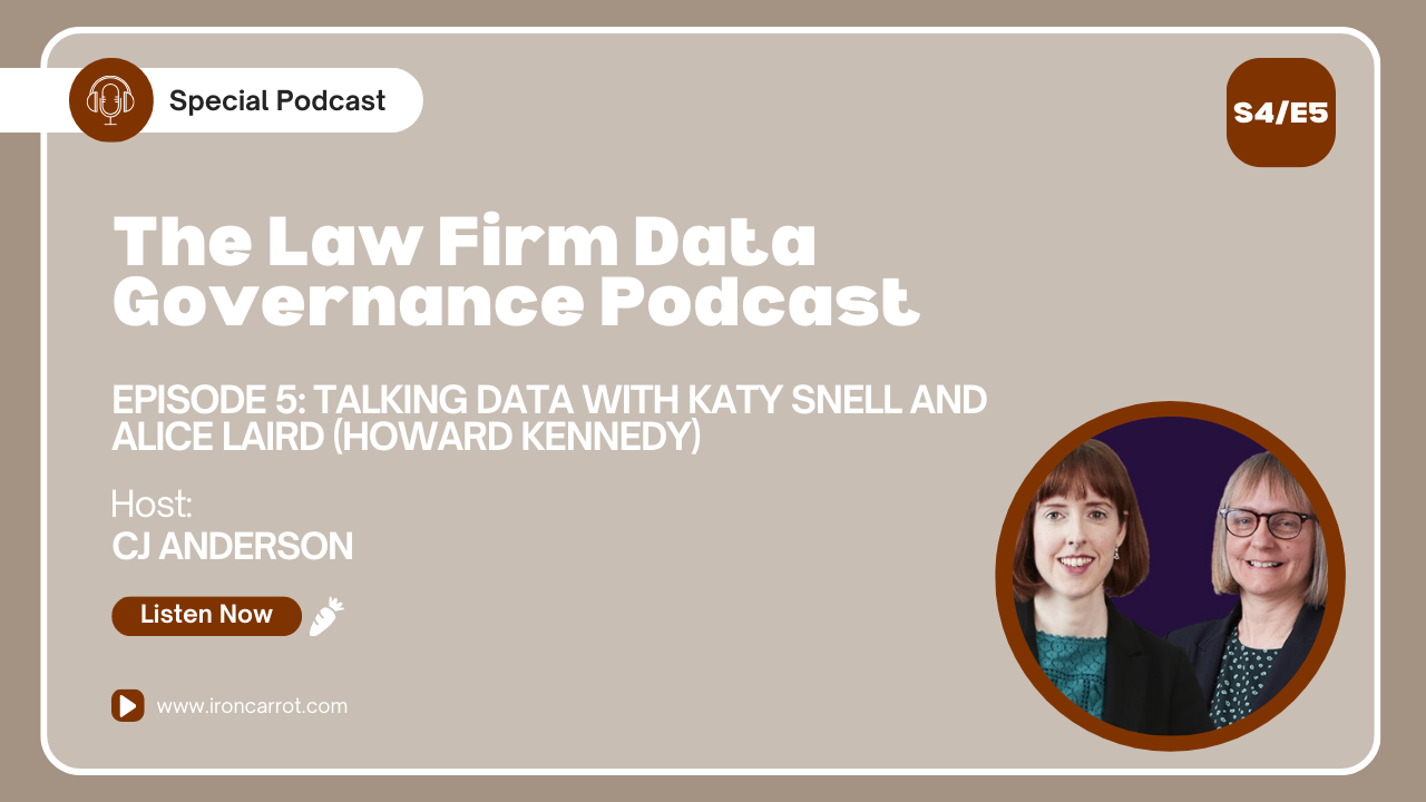 Talking Data with Katy Snell and Alice Laird (Howard Kennedy)