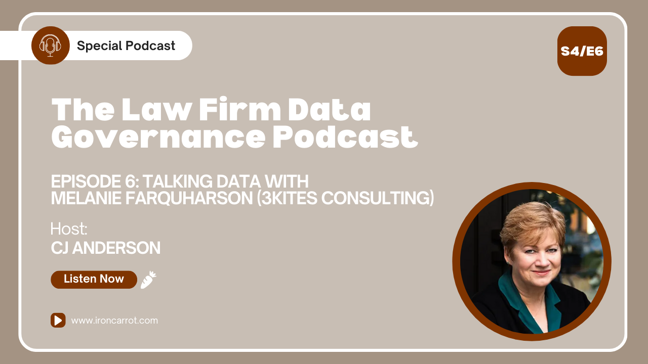 Talking Data with Melanie Farquharson (3Kites Consulting)